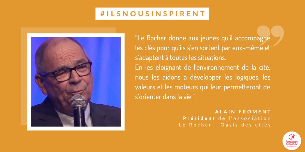 #IlsNousInspirent l À <a href="/VilleDeToulon/">Ville de Toulon</a>, l'#association  <a href="/LeRocherOasis/">Le Rocher Oasis des Cités</a> permet à des #jeunes issus de quartiers prioritaires de partir en camp de vacances découvrir de nouveaux horizons au contact de la #nature.
Alain, président de l'association, nous en dit plus sur ce projet ⤵️