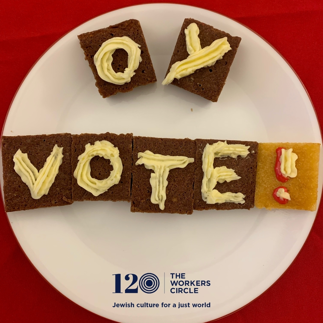 workerscircle's tweet image. State of the world have you saying Oy Vey? We say Oy #Vote! Sign/share our pledge to vote &amp;amp; be connected to tools to make your voting plan. And via random draw, we'll be giving away a FREE YIDDISH CLASS to 4 people who sign/share our pledge! bit.ly/2TwVfjJ #Election2020