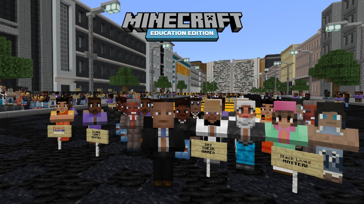 Explore Social Justice in Minecraft: Education Edition with Good Trouble