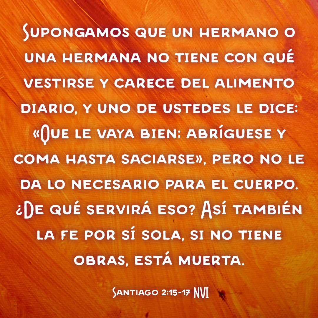 No vas a poder suplir las necesidades de todos, pero seguramente conoces a alguien que puede ayudar, o tal vez puedes solicitar ayuda a tu iglesia local y ser de bendición para quienes tienen necesidad. La fe, sin obras, no es fe. 

m.facebook.com/story.php?stor…