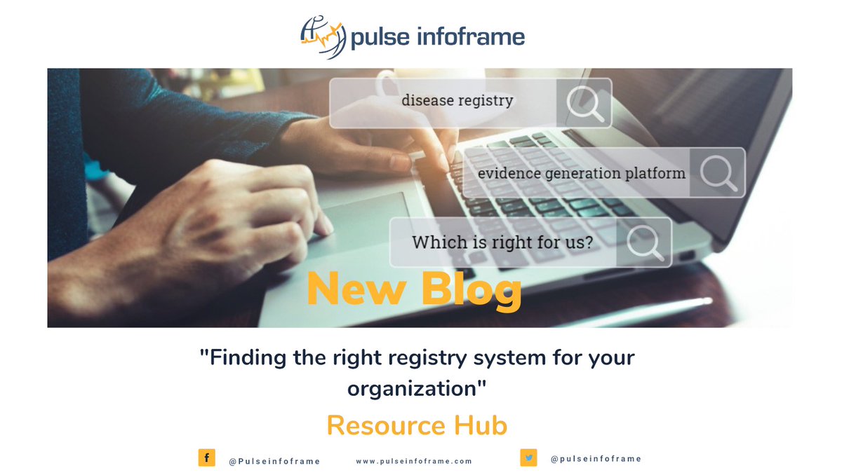 pulseinfoframe's tweet photo. Did you get the chance to see our new resource? Understanding the different types of #registries available can be daunting, which is why we are growing our #ResearchHub. "Finding the Right Registry for Your Organization," answering #PatientGroups questions:https://t.co/VWwbLGnRGg https://t.co/aNMEV5GB3o
