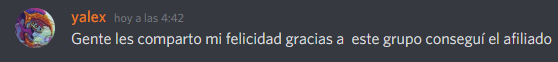 streamingrow's tweet photo. Felicidades a nuestro compañero Yalex por haber conseguido el afiliado!!! https://t.co/yJsTw6JOIj