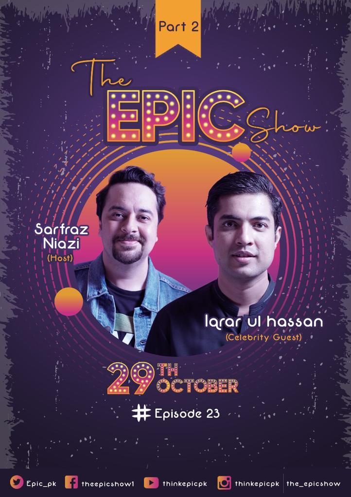 Part 2 is releasing tomorrow.
So stay tuned and subscribe to our YouTube channel ⬇️
bit.ly/3jmjmMy
<a href="/iqrarulhassan/">Iqrar ul Hassan Syed</a> #iqrarulhassan
#thinkepicpk #theepicshow