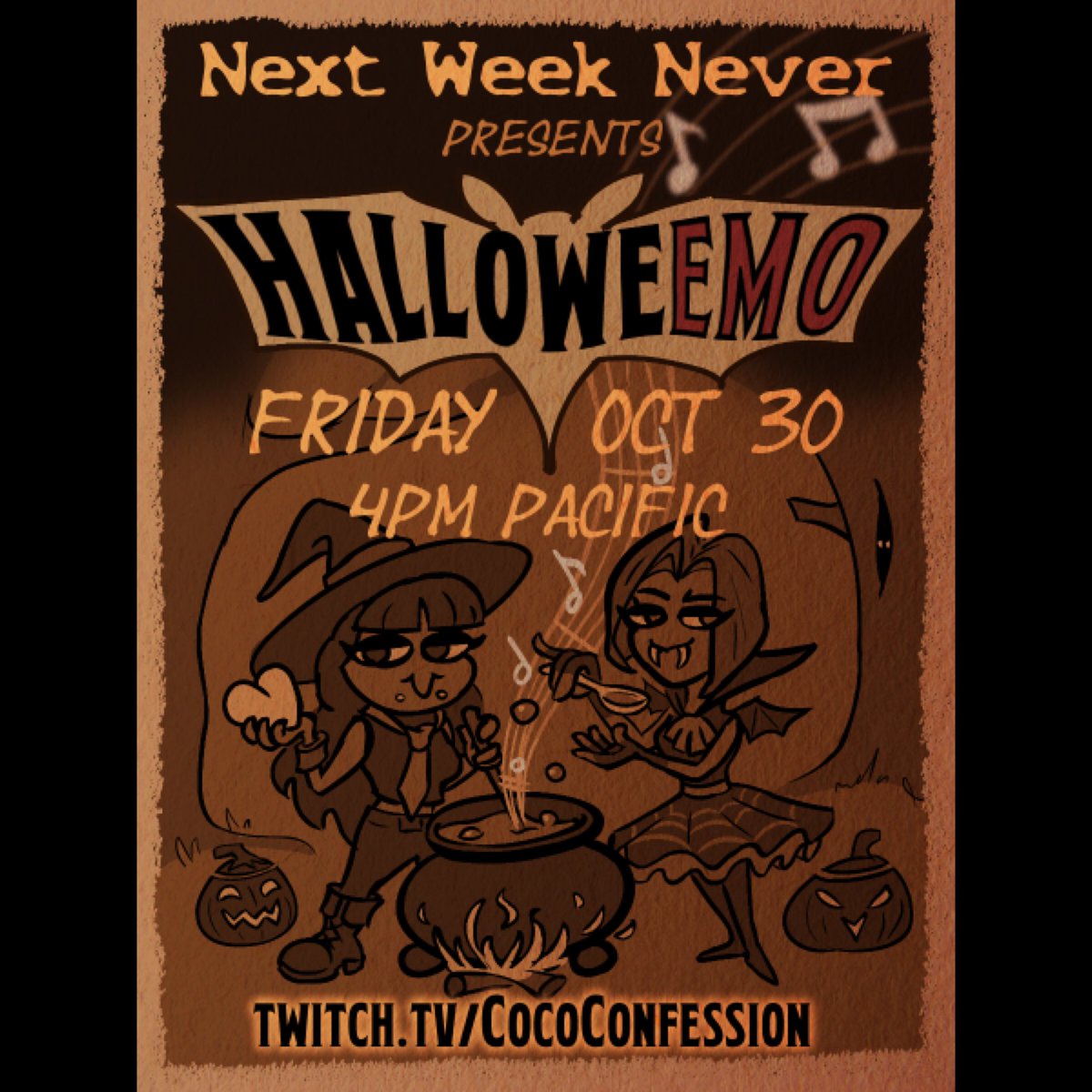 CocoConfession's tweet photo. Friday! Emo covers all night!!

4pm PDT

I’m wearing all the eyeliner 🤘🏻 https://t.co/IIUGkUFwRU