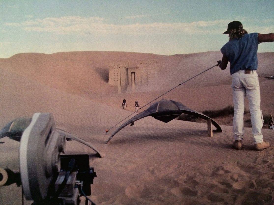 Dean_Devlin's tweet photo. Kind of hard to believe that #Stargate turns 26 years old today. Where does the time go? https://t.co/iYzTwxDWof