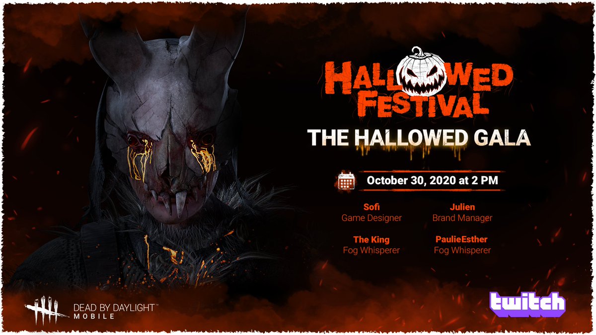 Dead By Daylight Mobile Ever Wonder What Goes Into Our Design Decisions Or Are You Curious About The Behind The Scenes Of Game Promotion Drop Your Questions Below We Ll Select A Few