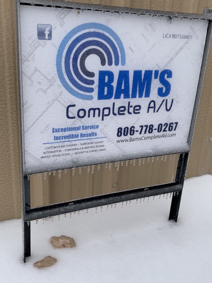 BamsCompleteAV's tweet image. Weather like this calls for a fire in the fireplace, hot chocolate (or a hot toddy 😉) and a movie with the family. Maximize your movie experience on a cold snowy day like this with a system designed and installed by Bam’s.