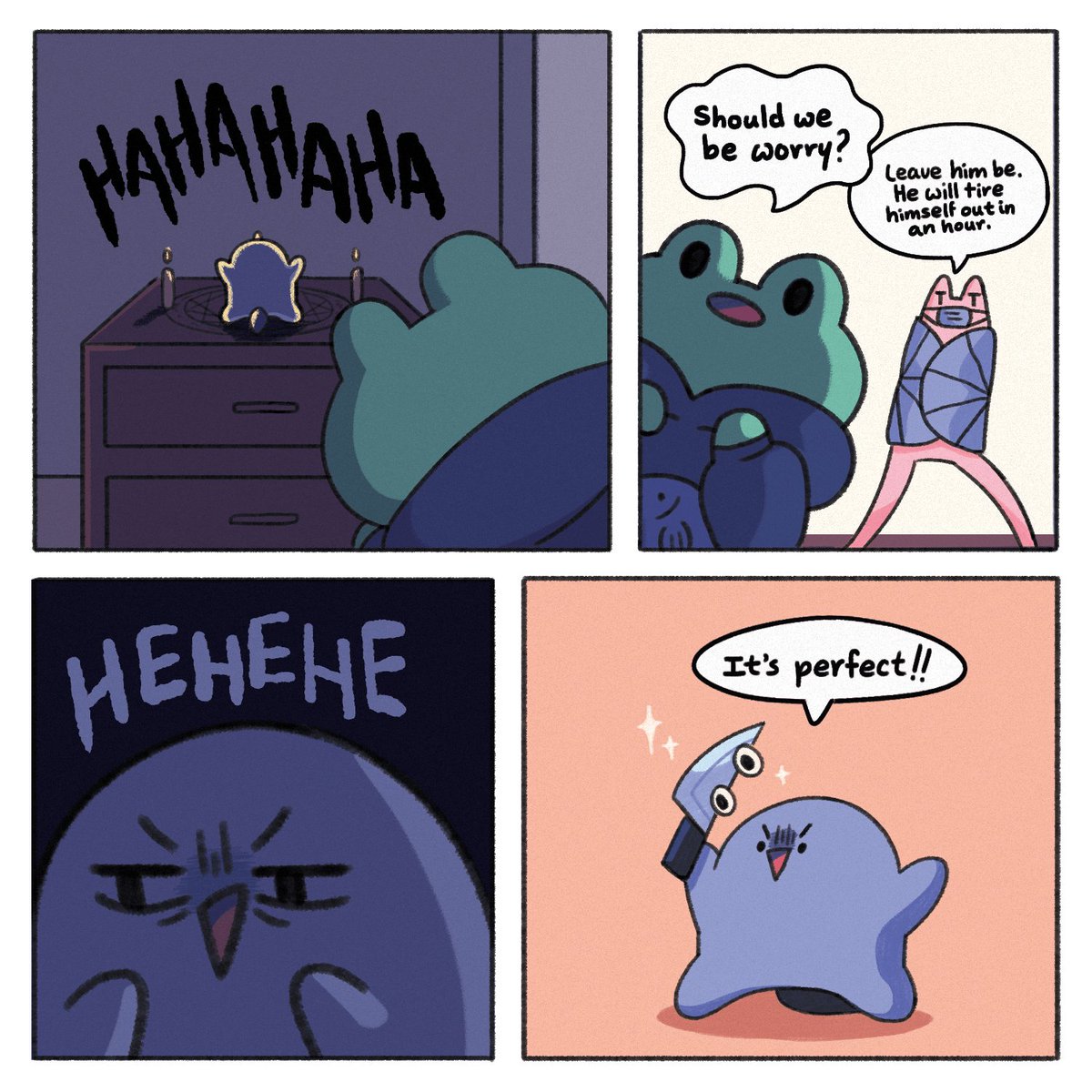 Wow much fears. 
