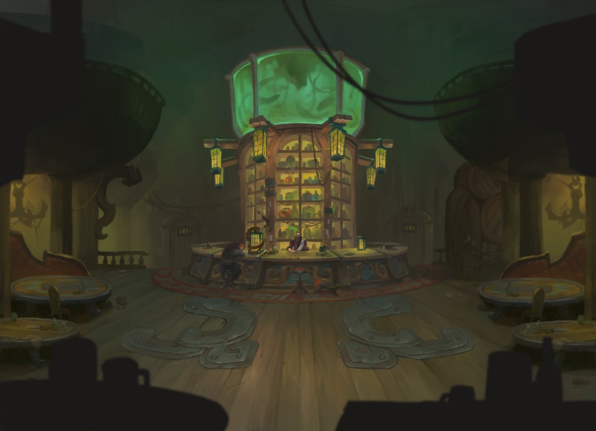 RiotForge's tweet photo. We at Riot Forge love stories. @AirshipSyn's storytelling is as charming and fantastical as a Poro that can fly. Don’t believe us? Join us at the inn for a pint, and listen to a story or two to find out. 🍻 https://t.co/xd82CAXCEC