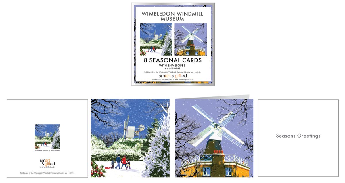 Brighten Christmas for family and friends with our 2020 cards. Available now at Wimbledon Books in the village and Chalk in Southfields 🤗
