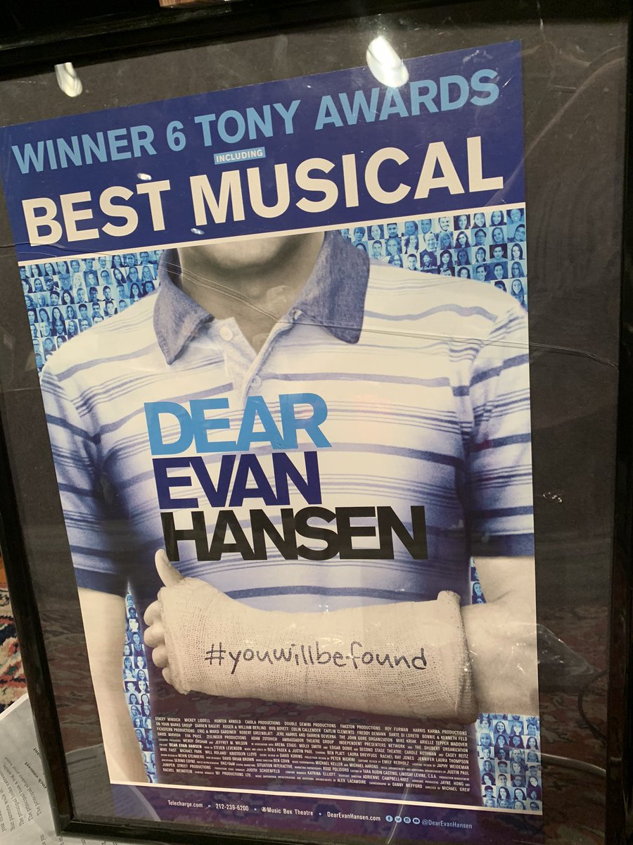 jamestowndrama's tweet photo. It’s HalloWednesday at Jamestown High! Mr. Stone is sending #youwillbefound vibes across the miles. We miss you Broadway but school theatres are keeping the creative fires lit. @JHSSCA1 @JamestownHigh @DearEvanHansen #eaglesEngage @schooltheatre @playbill https://t.co/A0dNjlESID