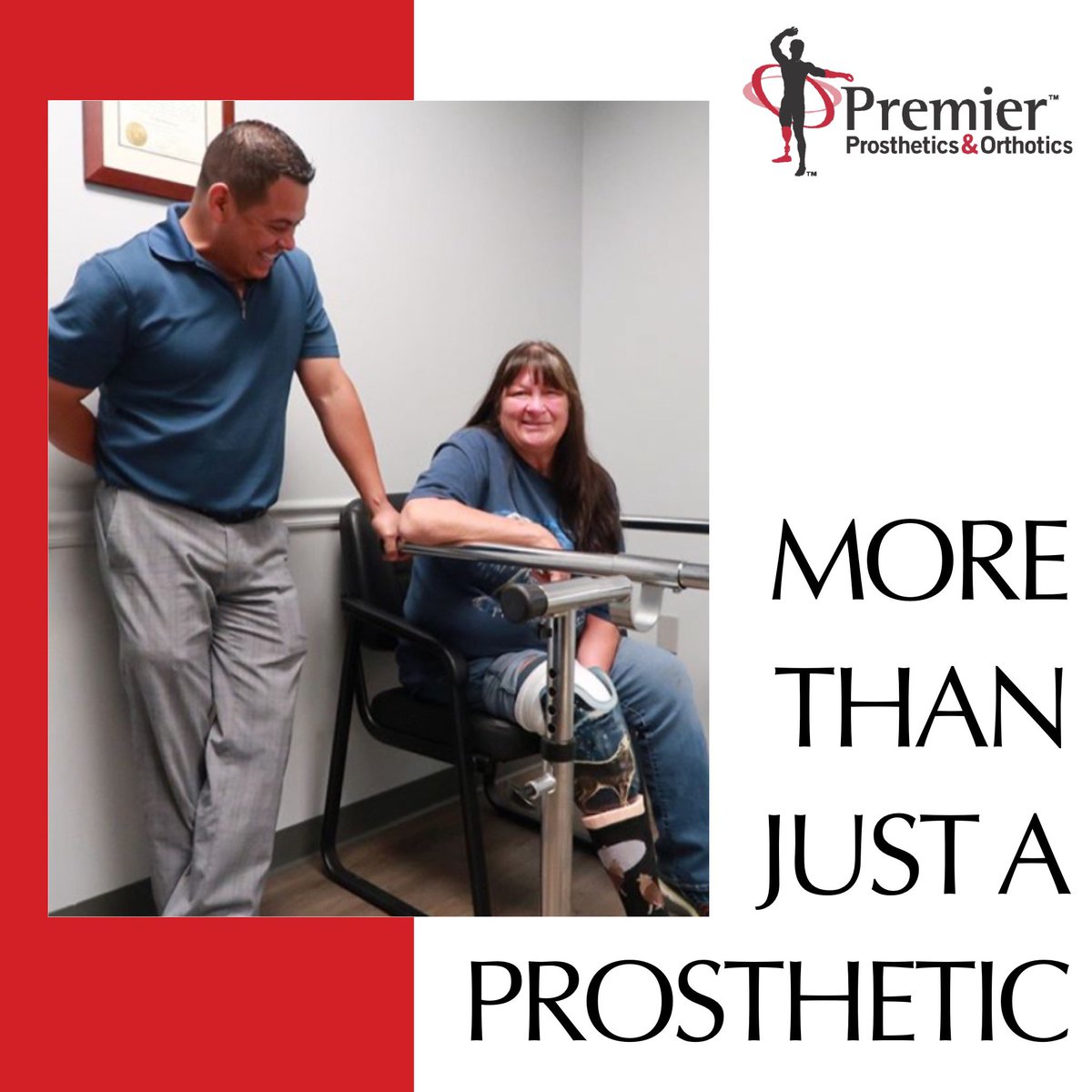 PremierPandOSTL's tweet photo. Coming to Premier means more than just getting a prosthetic. It’s joining a family for life!

We take you full circle! https://t.co/XaBlxveJfO