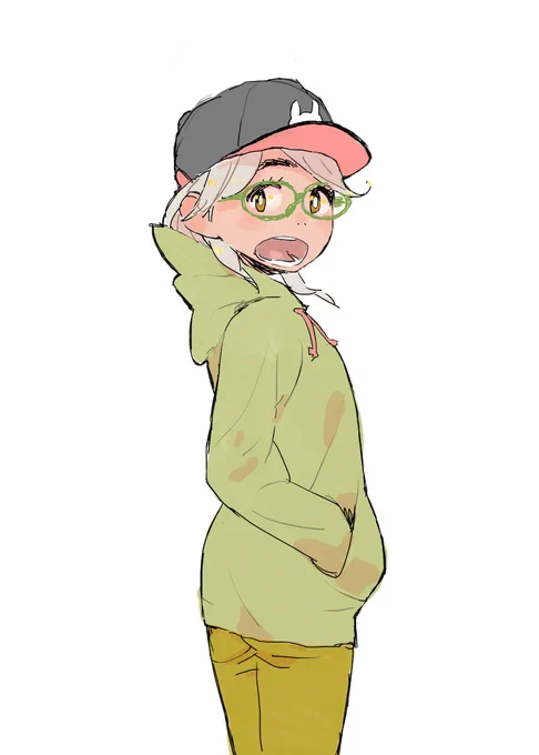 うさ帽(色付けました) 