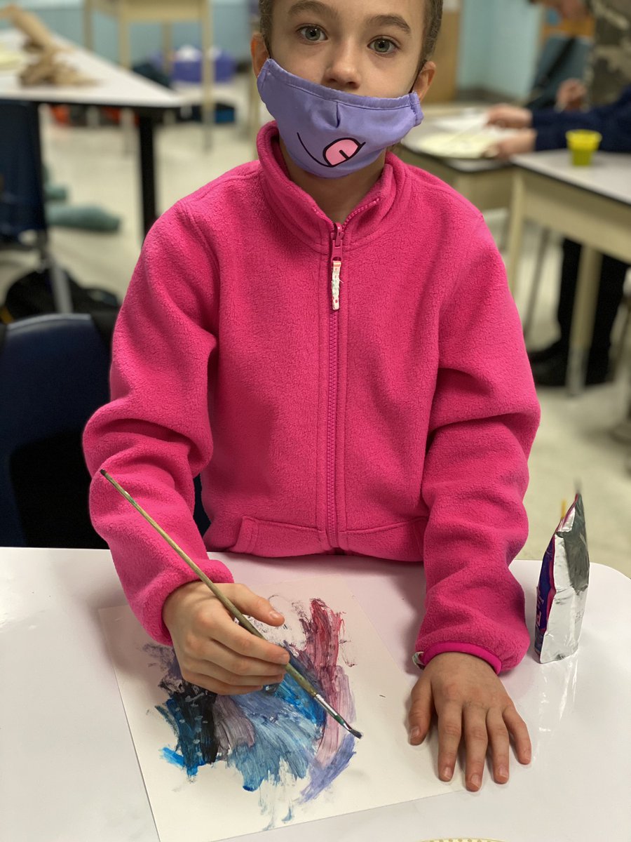 mscoe23's tweet photo. Art Wednesday is my favourite. Today we explored watercolours. https://t.co/zgaxOa9WWt