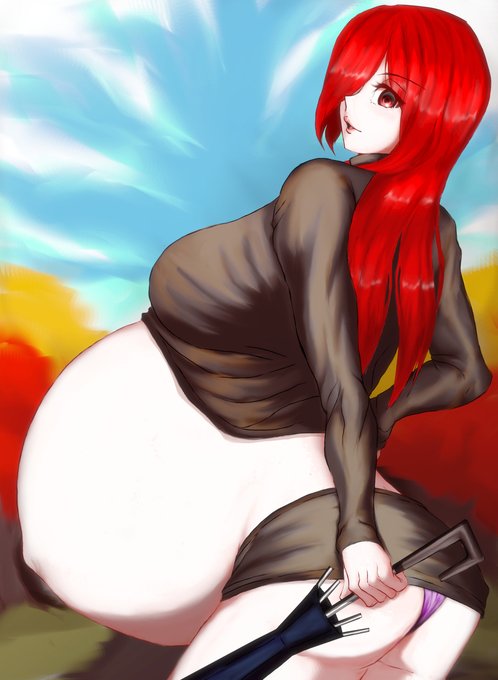 [R-18] パラソール(スカルガールズ) #妊婦 #ボテ腹 #スカルガールズ #版権 #パラソール https://t.co/3zBeC16H9s 