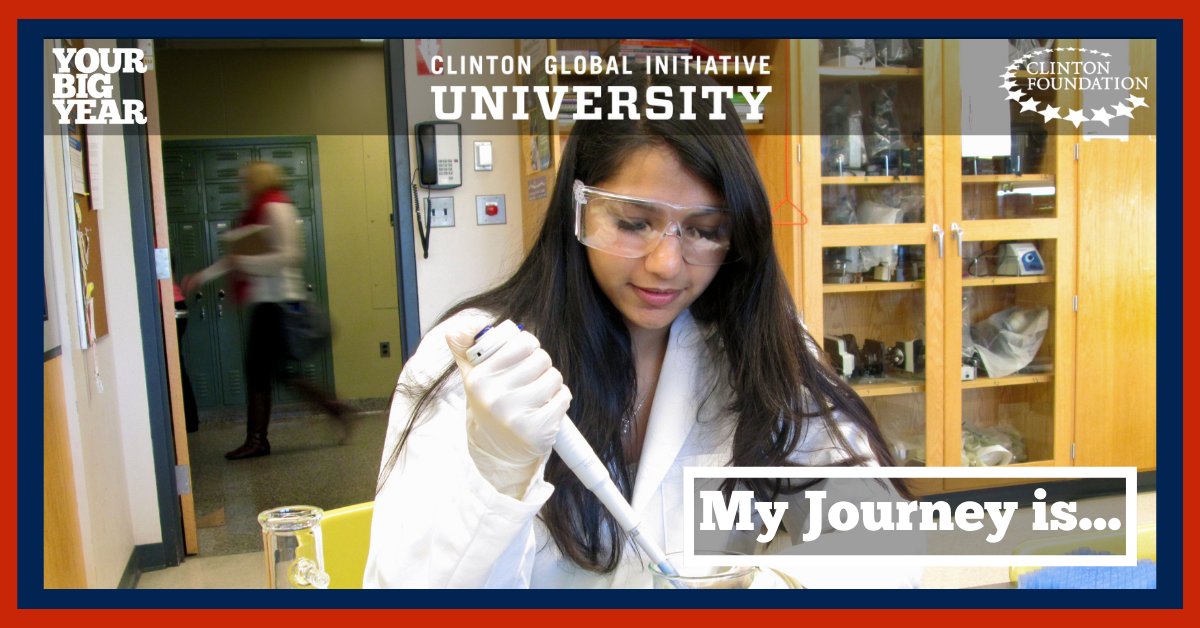 CGIU's tweet photo. It's the final article of the @YourBigYear series celebrating the impact of our #CGIUAlumni!
Meet CGI U '15 Ruchi Shah, a scientist & entrepreneur who has developed an all-natural repellent to decrease mosquito-inflicted diseases in developing countries. https://t.co/fLsv7fGBv0 https://t.co/cUfeD6S9KG