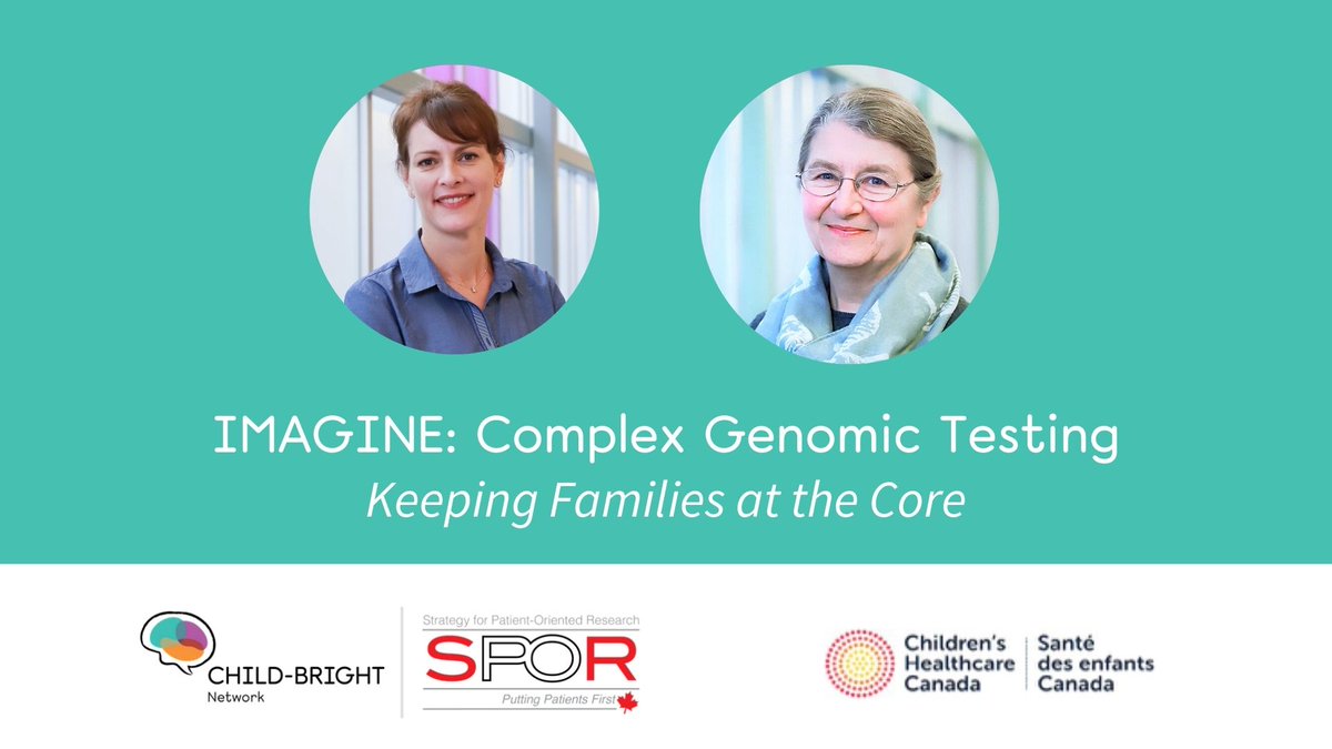 ChildBrightNet's tweet photo. Our next webinar is only a week away! Register now to hear from IMAGINE project members Colleen Guimond and Patricia Birch about how they’re using #WholeGenomeSequencing and metabolomics to determine diagnoses for children with atypical #CerebralPalsy: https://t.co/Ldyz3ceiRN https://t.co/er6YxifviO