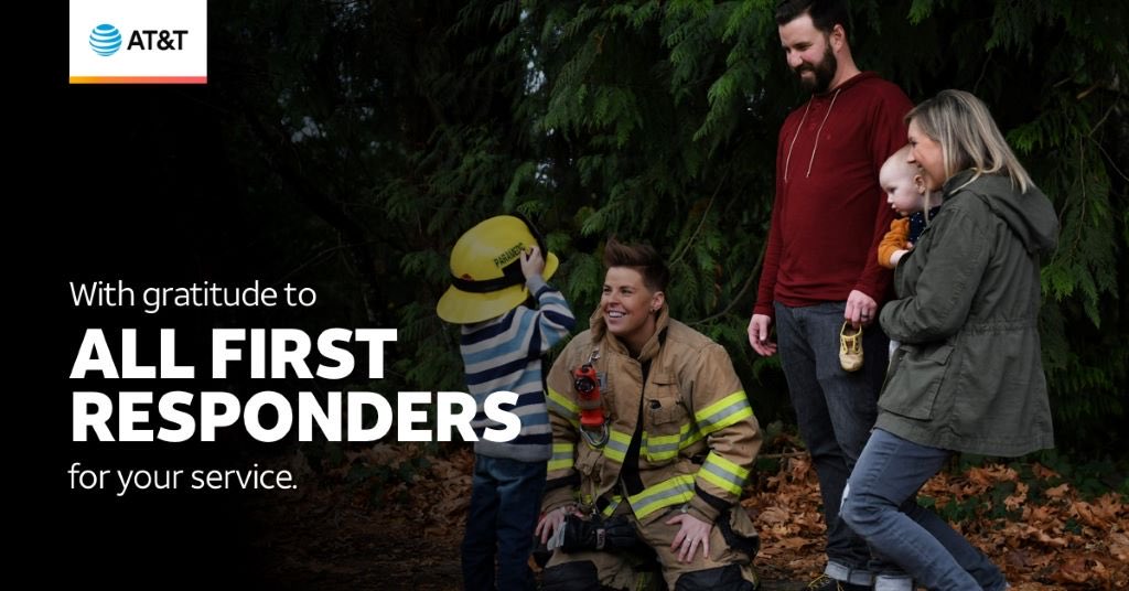 On this National First Responders Day, we are reminded of and grateful for our friends, neighbors, and family members who put their lives on the line for us every day. go.att.com/a1FR1 #ATTEmployee