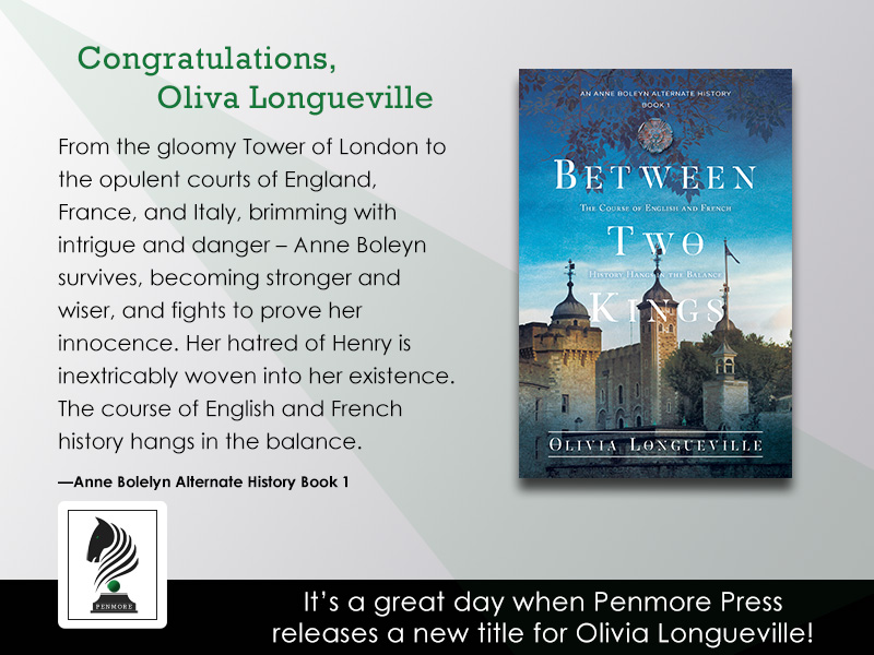 Have you ever wished Anne Boleyn had....? Penmore Press has just released _Between Two Kings_ tinyurl.com/y6jnpuan  penmorepress.com/new-release-be