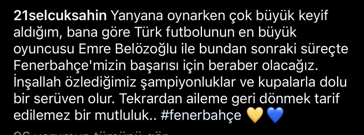 12numaraorg's tweet photo. YUVANA HOŞ GELDİN! 💛💙 @_selcuksahin https://t.co/mOW8C6o1D9