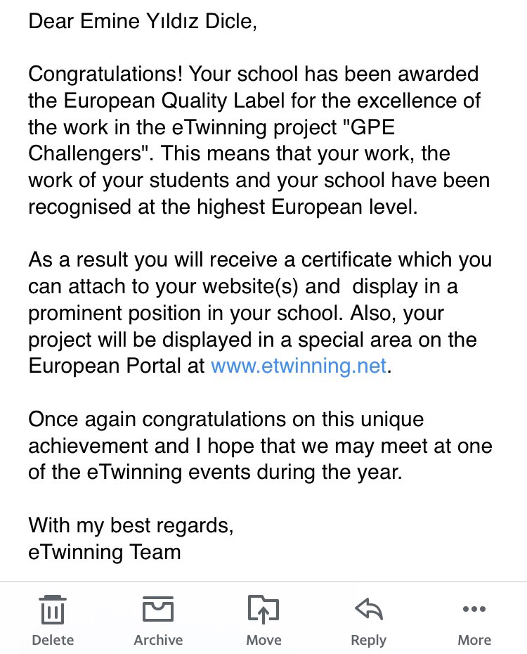 We’re happy to be granted as one of the greatest projects. Thank you to all of the great partners for your collaboration and participation. 
<a href="/tretwinning/">eTwinning Türkiye</a> @eTwinningUK <a href="/eTwinningEurope/">eTwinningEurope</a> <a href="/edchatTR/">EdChat Turkey</a> <a href="/turangore/">Turan GÖRE</a> <a href="/tugyanadil/">Adil Tuğyan</a> <a href="/hlybl03/">Hülya BAL</a>
