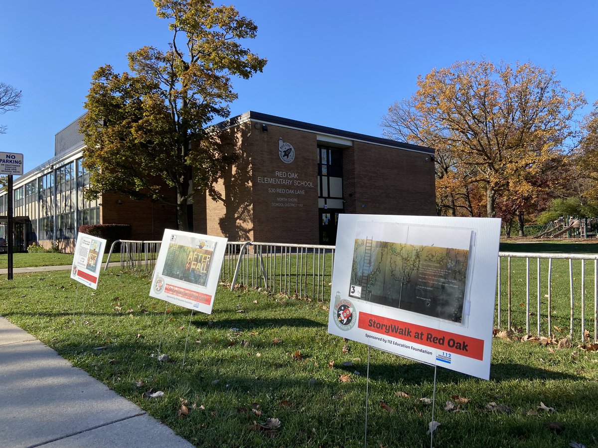 112foundation's tweet photo. It’s a perfect fall day🍂🍁. Get out and enjoy @StoryWalk112 at your neighborhood elementary school. The @112foundation is proud to support this district-wide program. https://t.co/WIsjxlDzT4