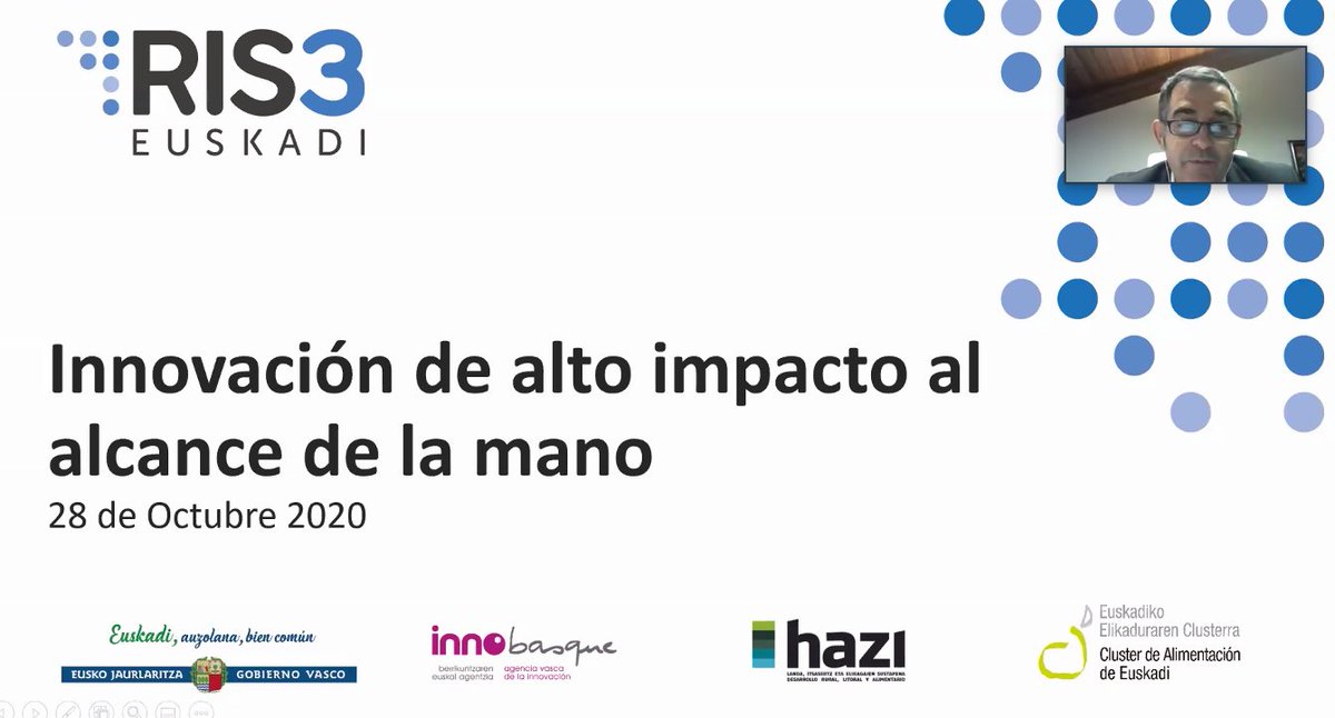 BasqueFoodClust's tweet photo. Jornada #RIS3Euskadi organizada junto a @hazifundazioa para promover la cultura de la #innovación apoyada en la interacción con el #consumidor. Un proceso al alcance de todo tipo de empresas de la cadena de valor de la #Alimentación de #Euskadi, independientemente de su tamaño https://t.co/4IzVJZ6Zrf