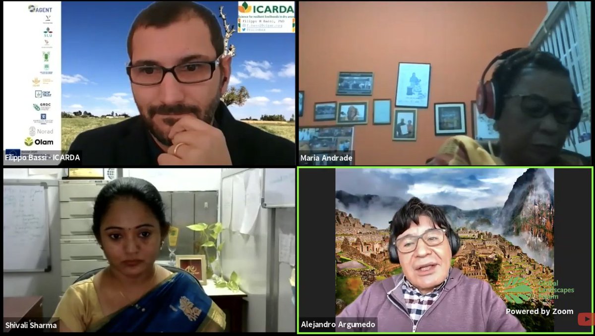 "Our environment is very chaotic. But chaos has always been the source of innovation," say Alejandro Argumedo on the importance of indigenous knowledge in breeding.
#GLFBiodiversity <a href="/AsociacionANDES/">Asociación ANDES</a>