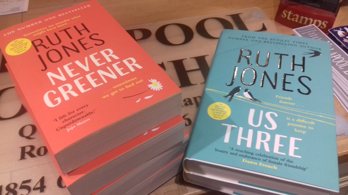 UllapoolB's tweet photo. Thanks so much to the wonderful #ruthjones who has just signed some more copies of her #books for our lovely customers. #nevergreener and #usthree are in stock now at the @UllapoolB #ullapoolbookshop #ChooseBookshops https://t.co/f04N5SXEJm