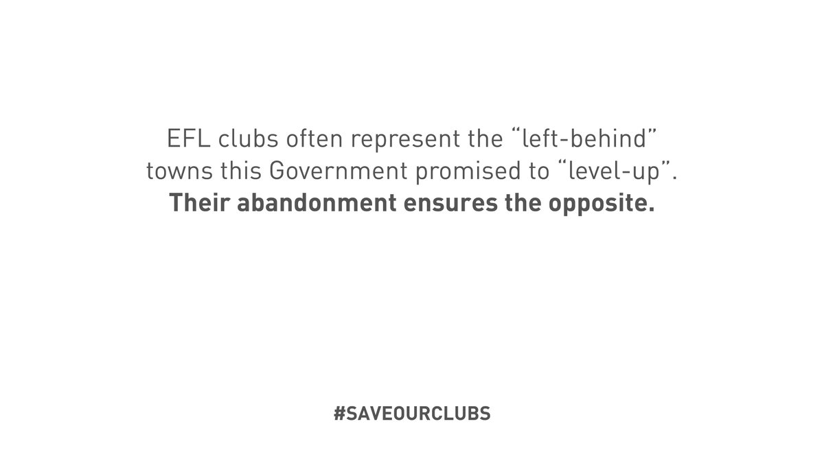 _SaveOurClubs's tweet image. Broken promises.

#SaveOurClubs