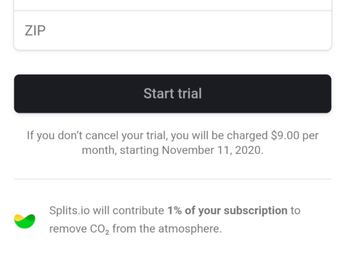 Splits.io tweet media