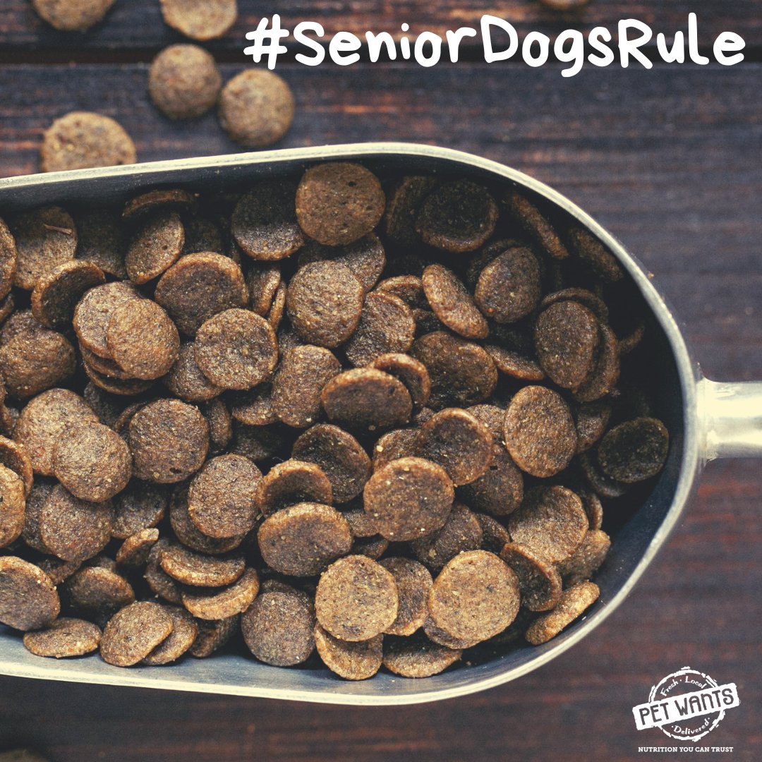 PetWants's tweet photo. We made a formula just for them at Pet Wants.  #SeniorDogsRule https://t.co/DJyMbR8Vo9