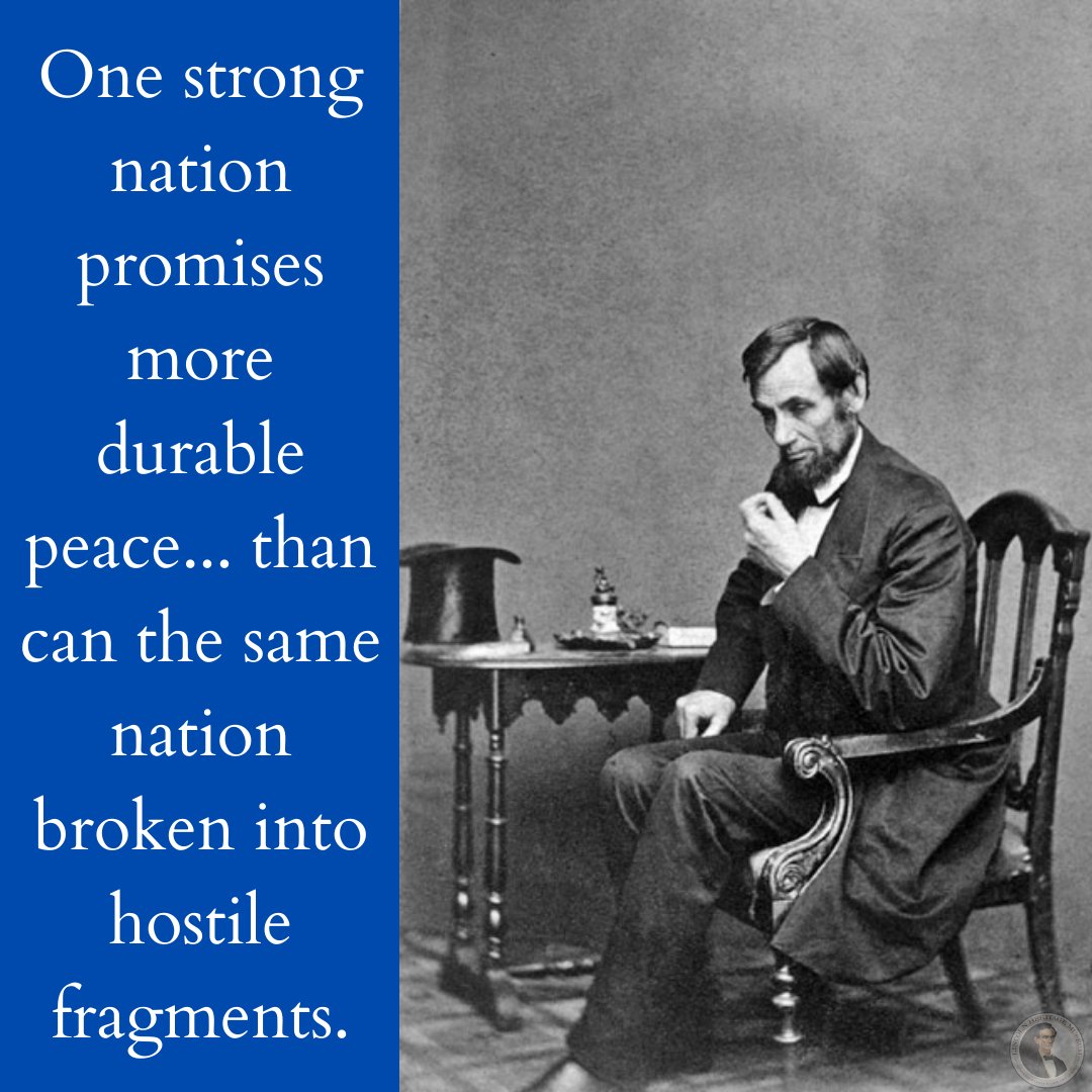 LHM1865's tweet photo. Even during such a divisive election year, it's important to remember that we are stronger together than apart. #LincolnQuotes https://t.co/oempH88X58