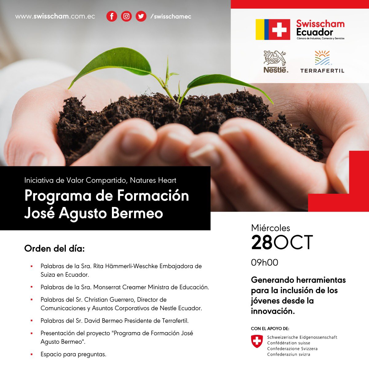 monserratcream1's tweet photo. #SembrandoFuturo y siempre #SíALaEducación,  se presentó el Programa de Formación Dual José Agusto Bermeo que corresponde a la alianza y suma de esfuerzos del sector privado con el apoyo del Ministerio de Educación para ofrecer formación dual sostenible y de calidad en el B.T.P https://t.co/jmiqPRjIBs