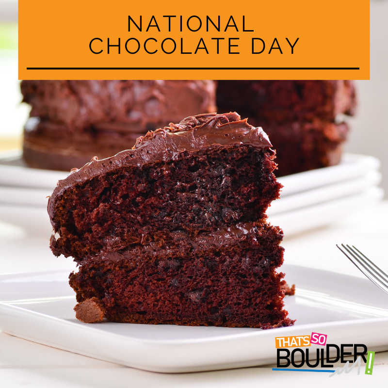 ThatIsSoBoulder's tweet photo. It's National Chocolate Day, and you best believe we're celebrating with all things bars, truffles, sauce, syrup and chips! 🍫

Check out a list of the chocolatey-deliciousness available in Boulder and let your taste buds rejoice: https://t.co/WFIWjTgVH4 https://t.co/23uaLel2Bm