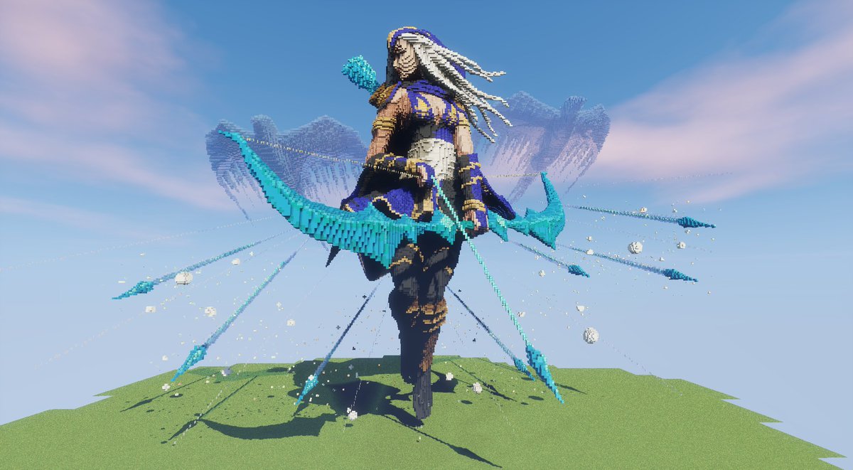League of Legends Ashe

Check out the the PMC link for more screenshots and process of how it's done: planetminecraft.com/project/league…

As always, made on <a href="/BuildersRefuge/">Builder's Refuge</a> 

<a href="/LeagueOfLegends/">League of Legends</a> 

#Minecraft #minecraft建築コミュ #Voxelart #ArtofLegends  #LeagueOfLegendsFanArt
