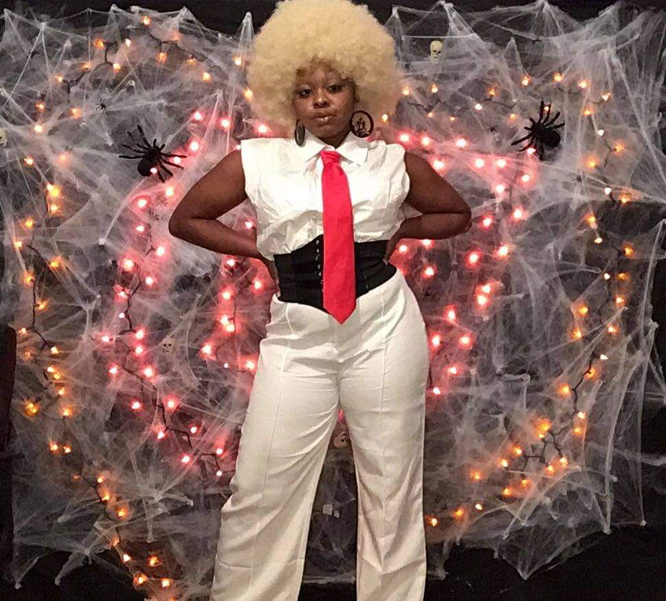 KirkseyRicketha's tweet photo. "Don't call me Jambo" 🙄

#MichikoandHatchin #AtsukoJackson #BlackGirlCosplay #AnimeTwitter #CosplayersofInstagram #Costober #POCCosplay #SpookySeason

Insta: @bodyhairsempai

Tutorial 👇🏾
https://t.co/hEdsAd9otT https://t.co/PUOiEAKBVt