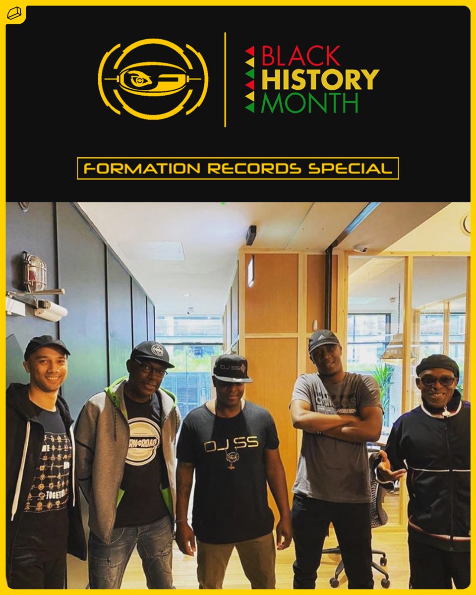 Last week we had the pleasure of spending the day w/ these absolute legends to celebrate #BlackHistoryMonth 🙌 Tune in from 6PM GMT to catch our
<a href="/FormationRecs/">Formation Records</a> special on D&amp;BTV ft. Bassline Smith B2B DJ SS, Kenny Ken, Bladerunner, Mistic + Spexion 🔥

Link bit.ly/DnBTV_Formatio…