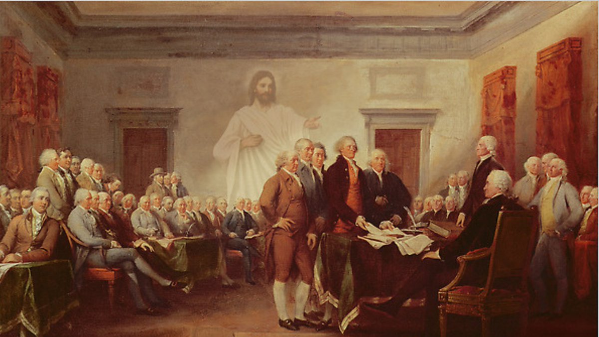 In order to hide the real truths behind our Founding, that it was intended to help the white and wealthy few, a story was developed that claimed America was ordained by God to become a champion for freedom and liberty and equality.This was a sales pitch. Propaganda.6/