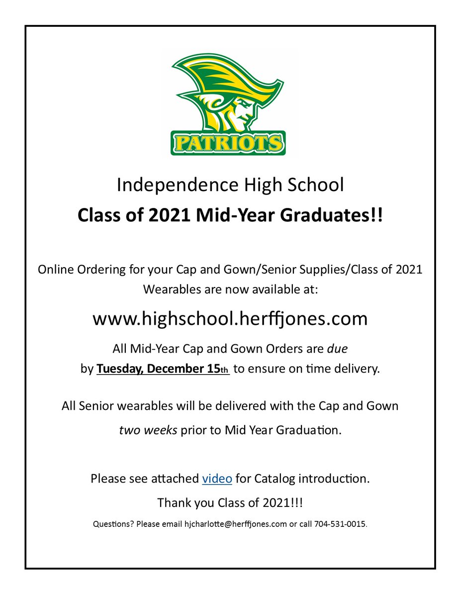 Independence High School Bigipatriots Twitter