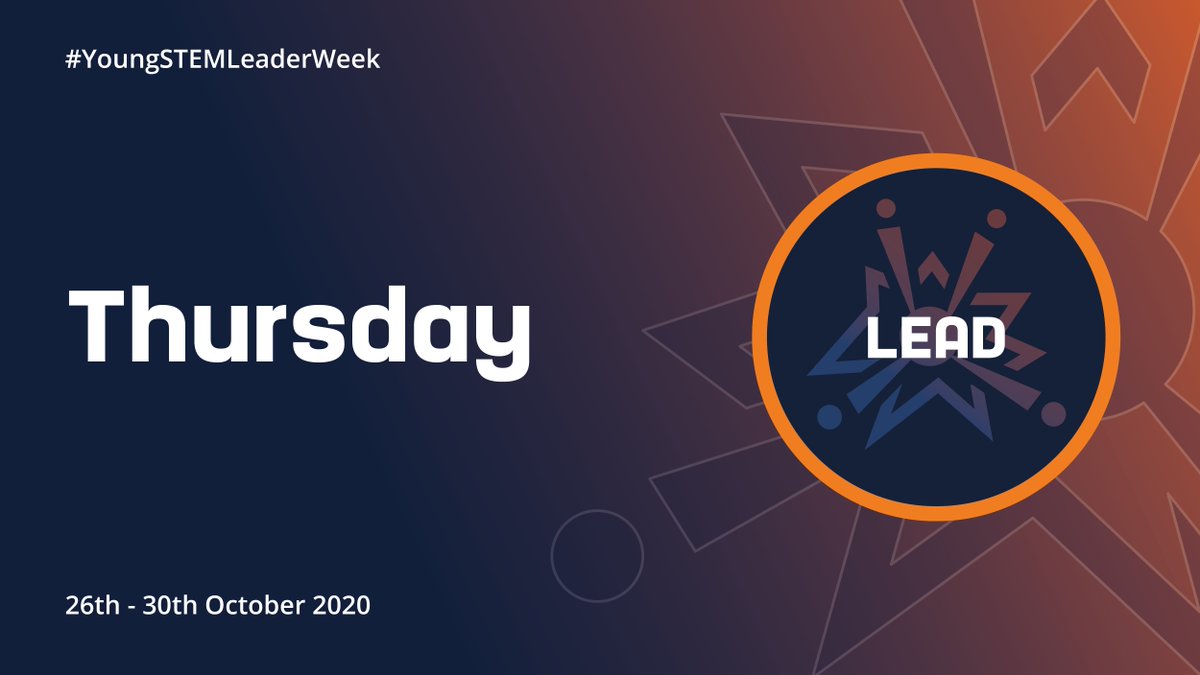 Thursday is about #Lead

Let's see YSLs leading activities, events &amp; interactions. What makes a good leader?

TAs and Centres should enter by 5pm with the tag #YoungSTEMLeaderWeek. You can use photos, videos or text!

Winning centres get £50/£25 vouchers from <a href="/AmazonDevScot/">Amazon Development Centre Scotland</a>