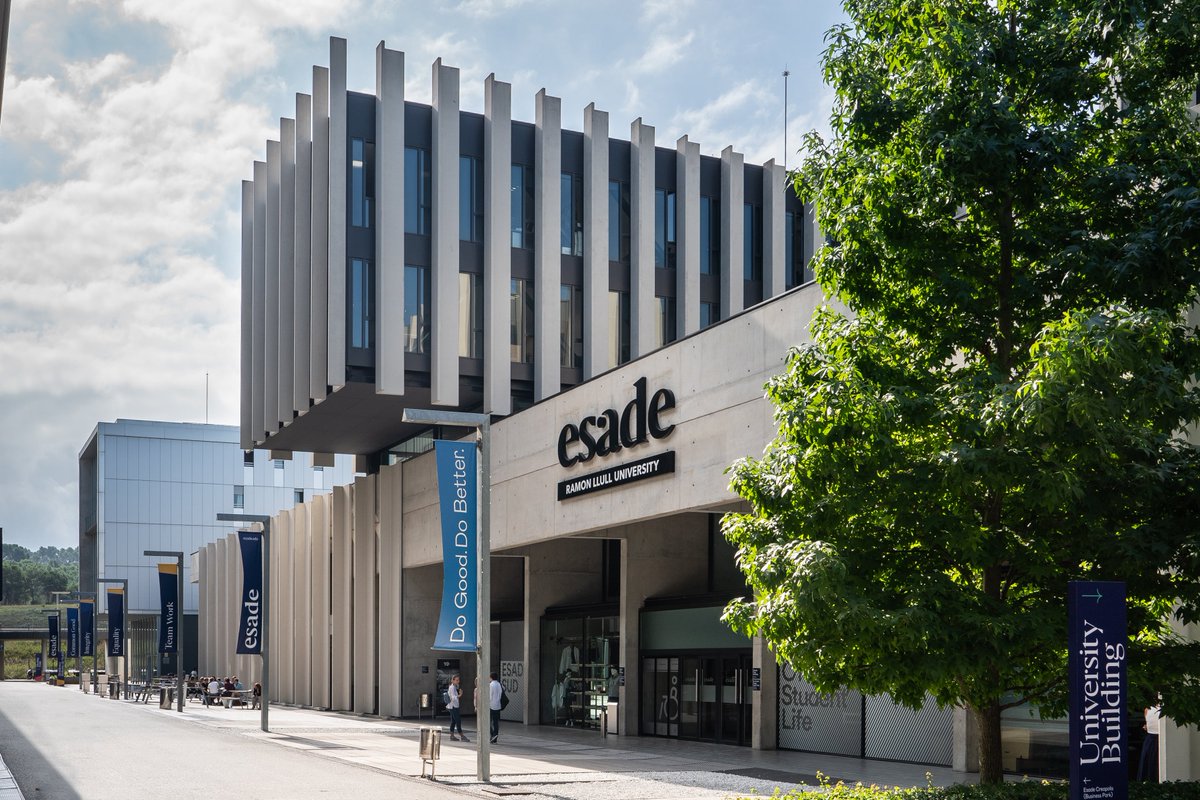 Esade's tweet photo. 🎓 Are you thinking about studying for a Master's degree at #Esade?
Join us for our #EsadeMSc Online Open Day to meet current participants, learn about life on campus, attend an MSc Master Class & get answers to your questions.
📅 29/10, 13:00h CET
👉 https://t.co/g0WVVhyMCa https://t.co/2B8iRvt7s9