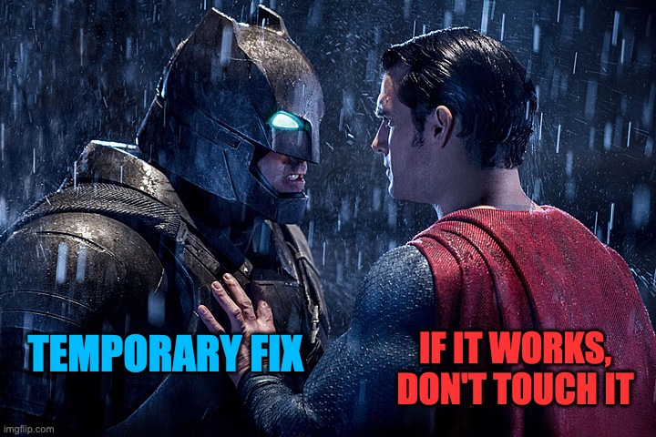 The neverending battle