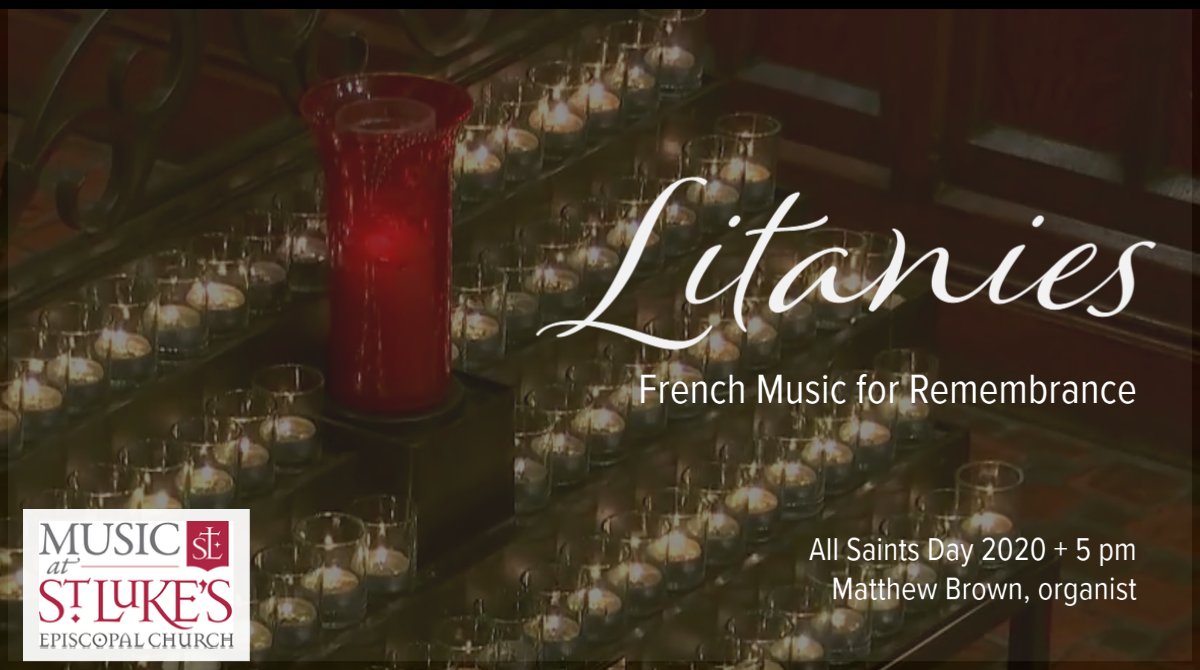 StLukesAtlanta's tweet photo. @StLukes_Atlanta Looks like someone is done with 2020, but the recital is indeed on All Saints 2020. https://t.co/v5lFz1w0GF
