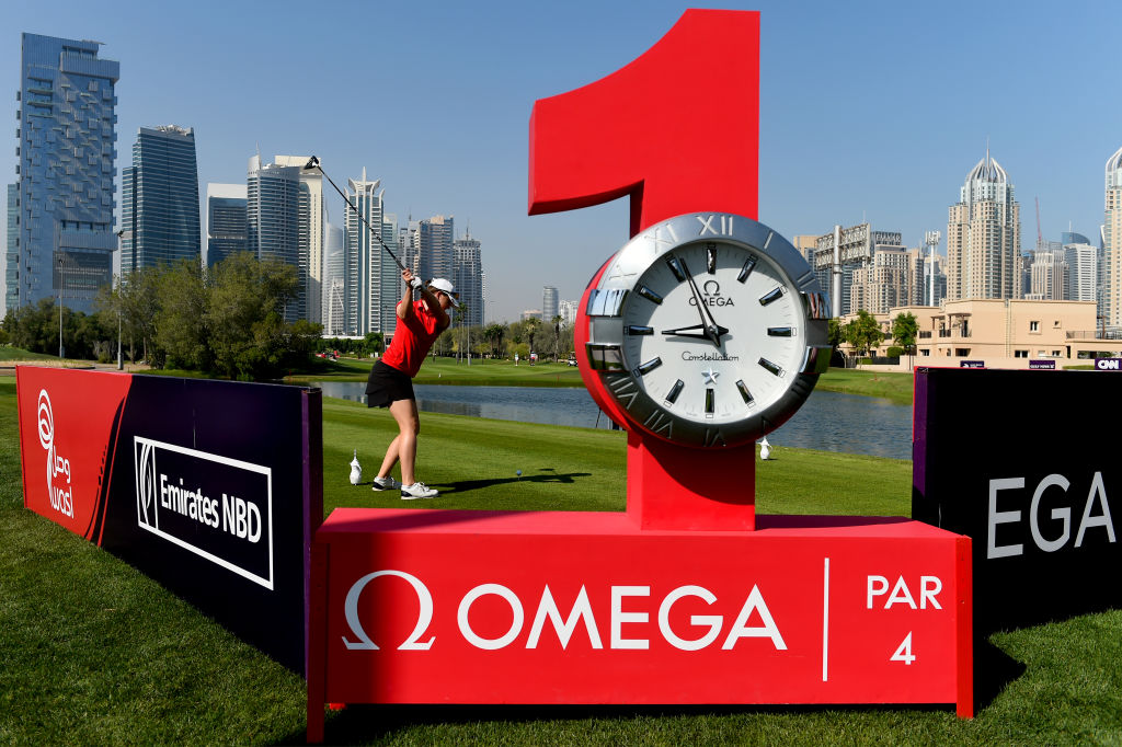 DubaiDCGolf's tweet photo. We've partnered with title sponsor @omegawatches to create a special day for one lucky person - tell us below, why your friend deserves their #TimeToShine✨
 
T&amp;Cs apply, competition ends 30 Oct, 11.59pm (UAE) &amp; winner must be free 2 Nov, 12-5pm at @EmiratesGC 

Good Luck!🤞 https://t.co/34ZWmZtPGi