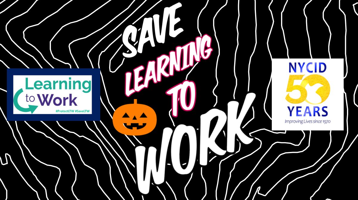 This Halloween🎃🍫 season the spookiest thing will be if The Learning to Work program does not get the funding it needs!

We can't let this happen.

#SaveLTW 
#ProtectLTW