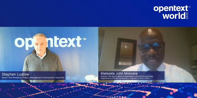 Watch Stephen Ludlow's keynote to learn what's new and what's coming. <a href="/ludlow_at_work/">Stephen Ludlow</a> does a nice job updating us on the #OpenText imperatives that are driving #xECM.  
To watch, search for ludlow at buff.ly/35CC7qe  
#OpenTextWorld
