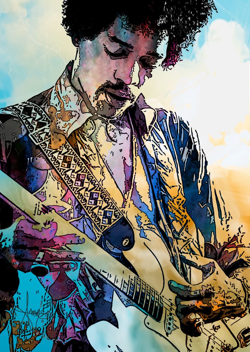 NewhamVoices's tweet photo. Jimi Hendrix wrote the lyrics to Purple Haze before he performed at the Upper Cut Club in Forest Gate. 

This and other stories will feature the second issue of Newham Voices coming out this week! 

Illustration: Anna Mercado @Heyitsannina https://t.co/XVlgeBedKw