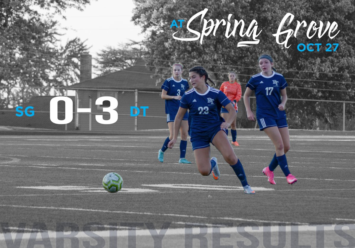 GAME RESULTS: From our final regular season game last night… Varsity closed out the season with a 0-3 win over Spring Grove! Now reset and refocus and on to districts!

Goals:
#10 Maggie Groh
#13 Katy Jones / assist #33 Chase Curran
#10 Maggie Groh

(Photo from a previous game)