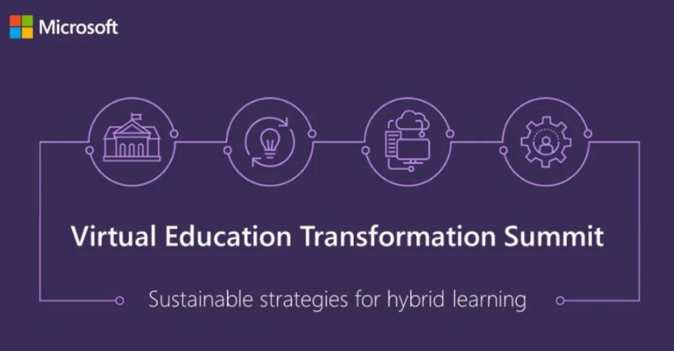 Microsoft's tweet photo. Over 200 #education system leaders came together for our third annual Education Transformation Summit.

Discover the best practices they shared for digital learning: https://t.co/5eCmI5fRP3